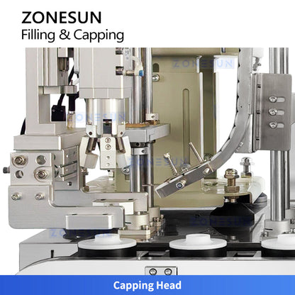 ZONESUN ZS-AFC48 Automatic Small Bottle Tube Oral Liquid Bottles Filling and Capping Machine