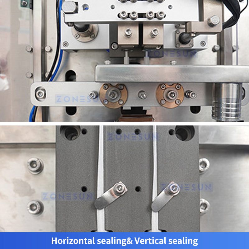 ZONESUN ZS-FSFM2 Dual-Lane Stick Sachet Ultrasonic Powder Filling Sealing Packing Machine