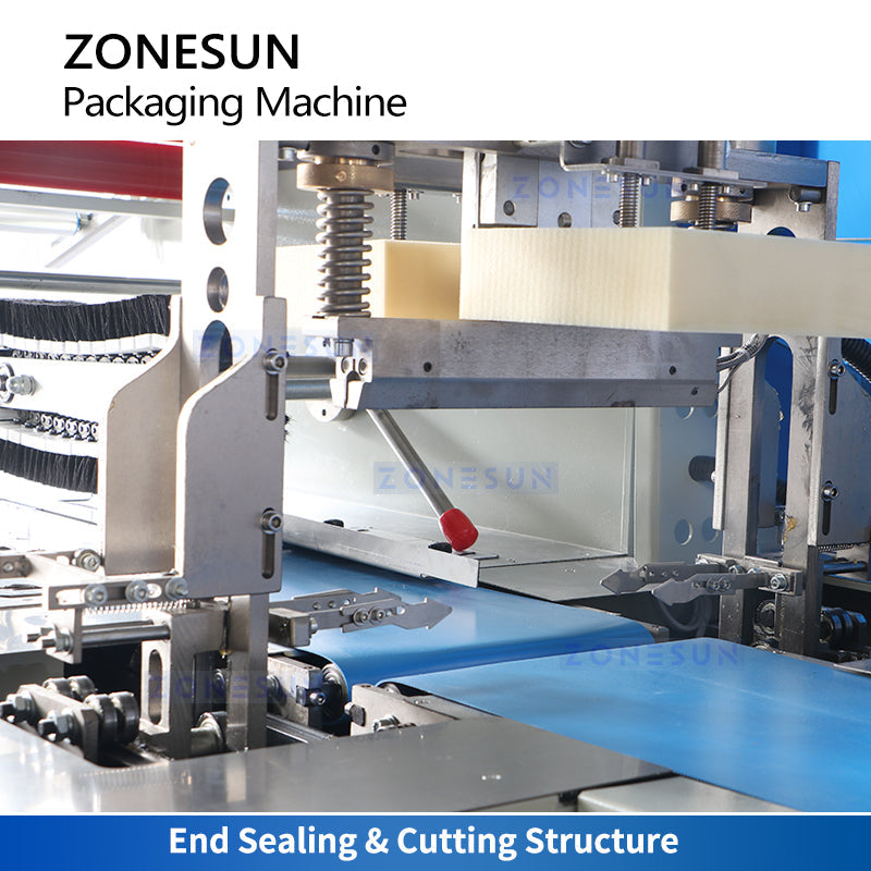 Zonesun ZS‑ZB600W Servo‑Driven Horizontal Flow Wrapping Machine