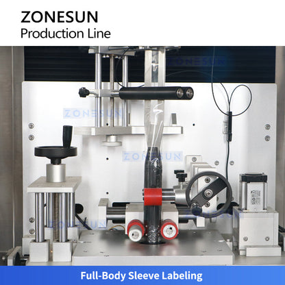 ZONESUN ZS-FAL180G9 Automatic Irregular Bottle Cam System Eye Drop Filling Capping Labeling Production Line For Biological Extract Liquid