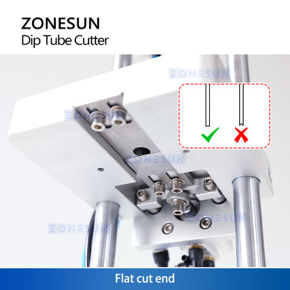 ZONESUN ZS-JG300 Pneumatic Dip Tube Cutter for Perfume Bottles