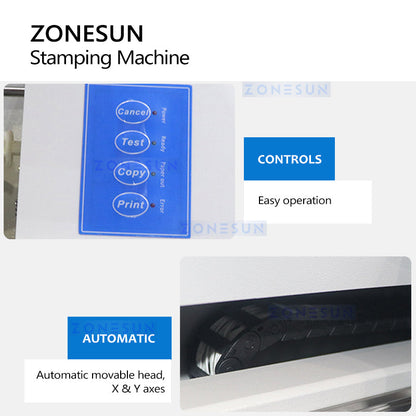 ZONESUN ZS-8025D Digital Hot Foil Stamping Machine