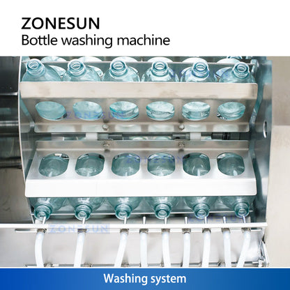 ZS-UWB5 Ultrasonic Bottle Washer for Glass & Plastic 6000BPH