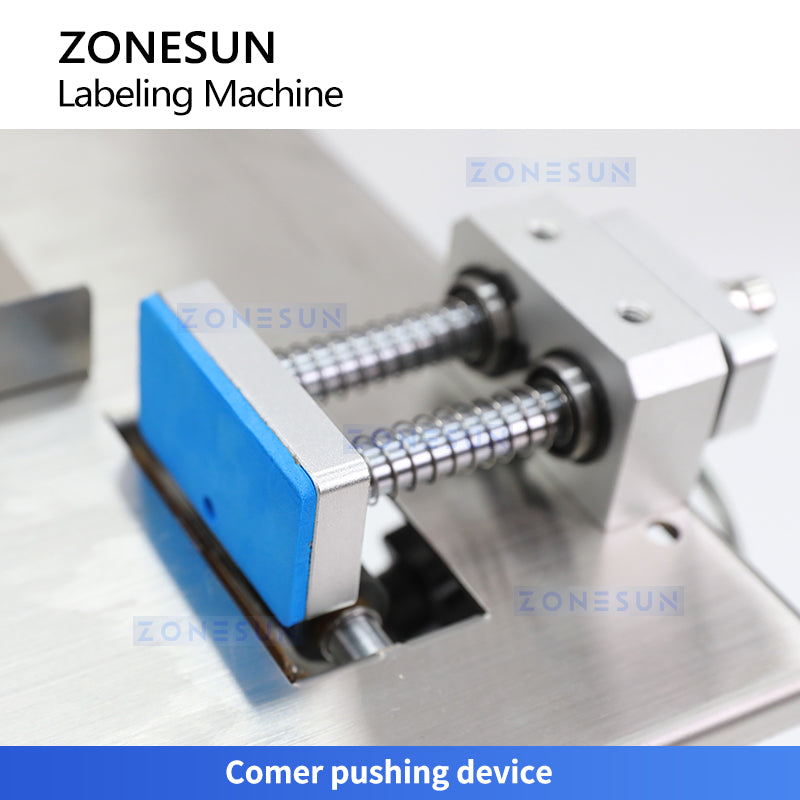 Zonesun ZS‑TB90B Semi‑Auto 90° Rectangular Corner Seal Labeler