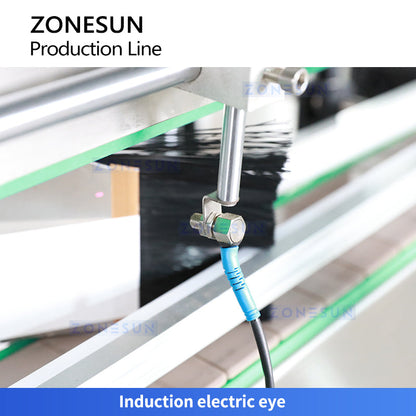 Zonesun ZS-AFCL7 Automatic Packaging Line for Pointed Glue Bottles and Flat Labels