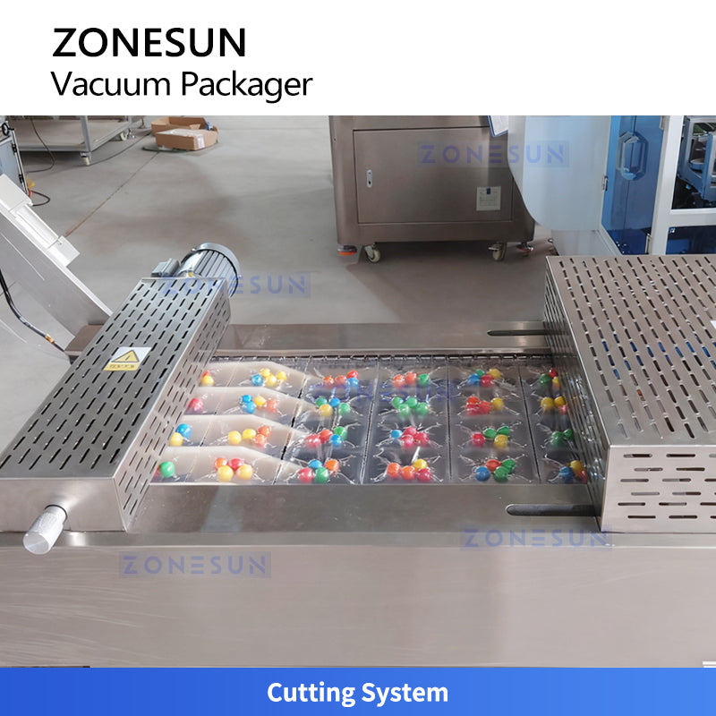 ZONESUN ZS-DLZ420 Automatic Product Vacuum Shrink Packaging Machine