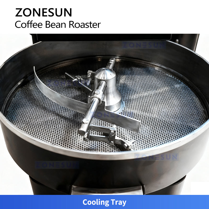 ZONESUN ZS-GHK3 Automatic Coffee Beans Roasting Machine