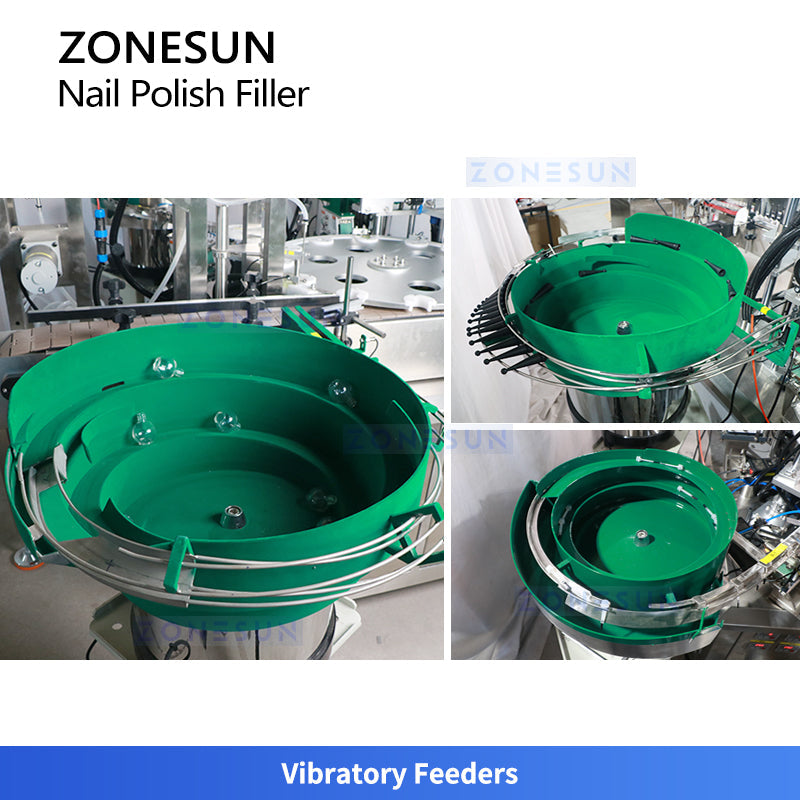 ZONESUN ZS-AFC49 Automatic Nail Polish Filling Capping Monoblock Machine