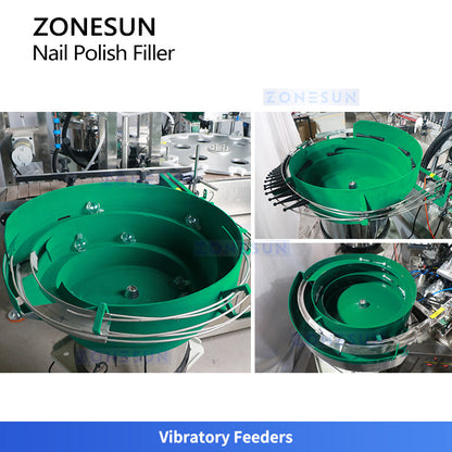 ZONESUN ZS-AFC49 Automatic Nail Polish Filling Capping Monoblock Machine