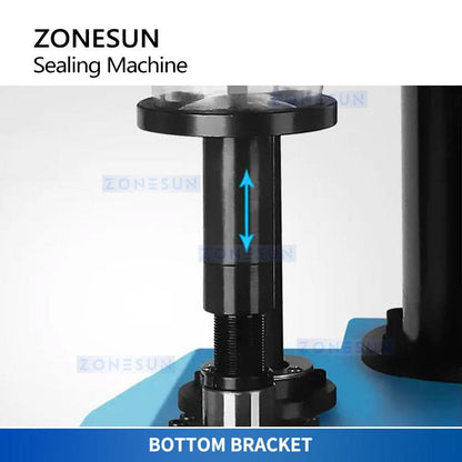 ZONESUN ZS-FK260 Electric Can Seamer Machine Automatic Canning Sealer for Brewery Homebrew