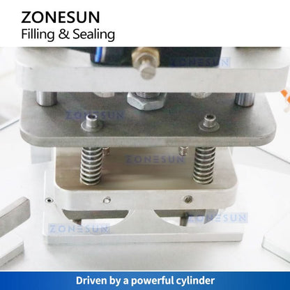 ZONESUN ZS-AFS07 Automatic Rotary Cup Filling and Sealing Machine for Yogurt, Paste & Liquids