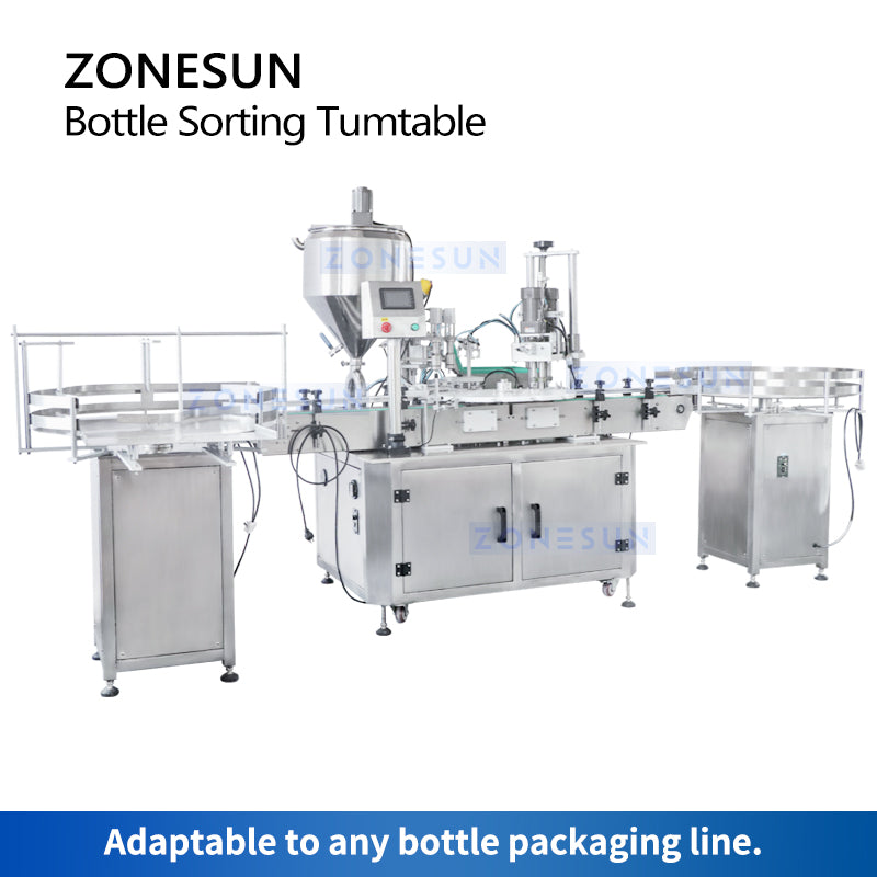 ZONESUN Bottle Unscrambler Automatic PET Glass Bottle Sorting Machine ZS-SP1000