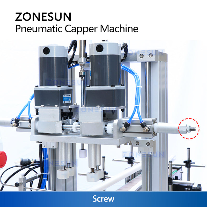 Máquina taponadora de botellas automática neumática ZONESUN ZS-XG16