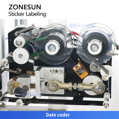 Zonesun ZS-TB900 Automatic Square Bottle Labeling Machine for Full Wrap Precision