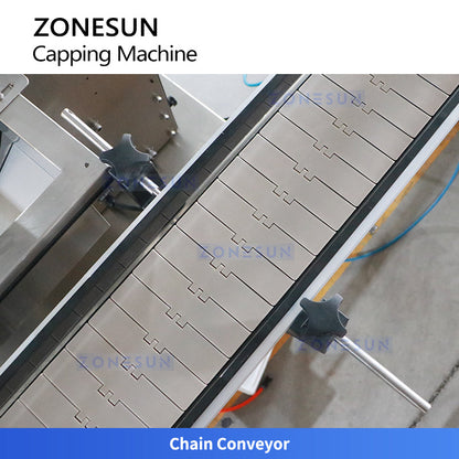 ZONESUN ZS-XG440B Automatic High-Speed Continuous Capping Machine Press and Screw Equipment
