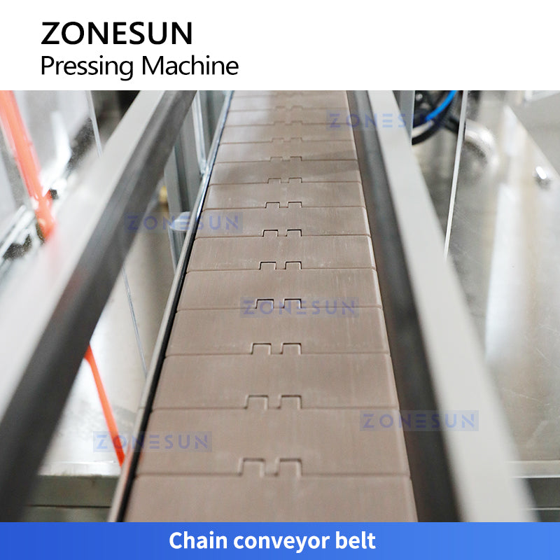 ZONESUN ZS-XG16D2 Auto Cap Pressing Machine with Dust Cover