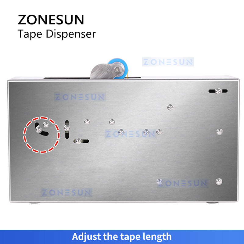 Zonesun ZS‑JZ25 Manual Corner Tape Dispenser for Neat Package Seals