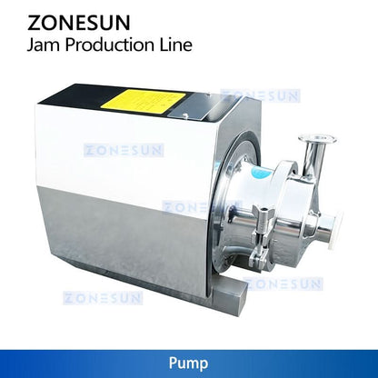 ZONESUN ZS-MB300L3 Industrial Jam Sauce Processing Tank System Mixing Vacuum Cooling