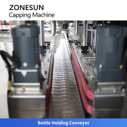 ZONESUN ZS-XG441RSL Servo Automatic Capping Machine for Bottles with Elevator