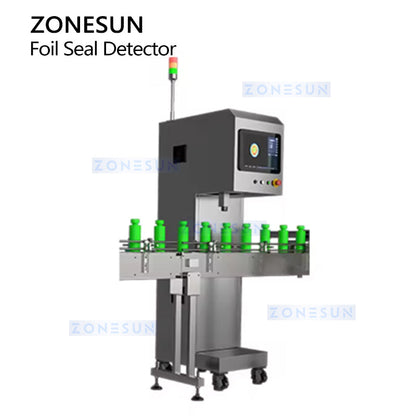 ZONESUN ZS-FKC15 Aluminum Foil Seal Inspection Machine for Bottles Lids