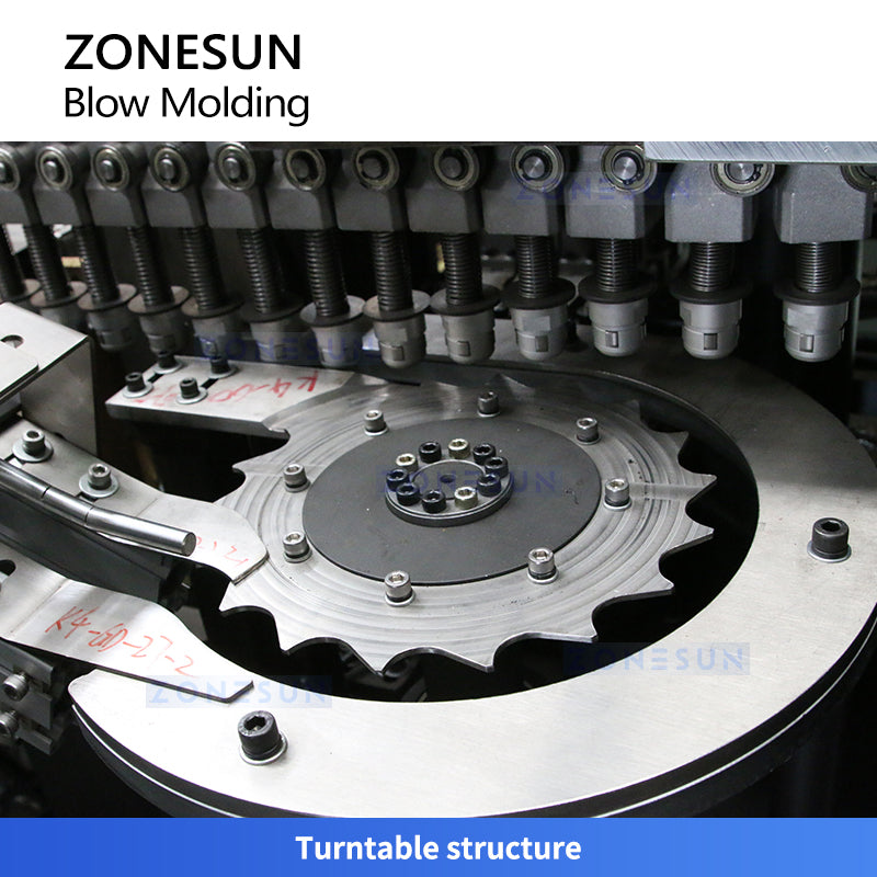 ZONESUN ZS-SBM2A Automatic 2-Cavity PET Bottle Blow Molding Machine with UV Heating