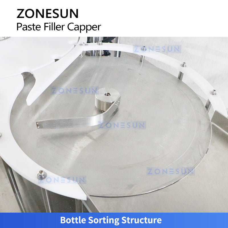 Zonesun ZS-AFC44 Automatic Airless Pump Bottle Filling and Capping Machine