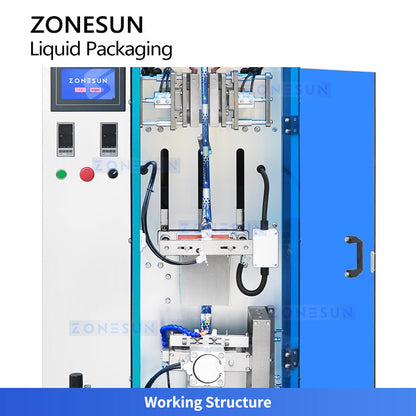 ZONESUN ZS-FS240P Automatic Liquid Sachet Packing Machine for Energy&Herbal Drinks