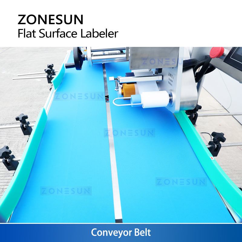 ZONESUN Automatic High-Speed Dual-Head Flat Surface Labeling Machine with Paging Feeder (ZS-TB160P2)