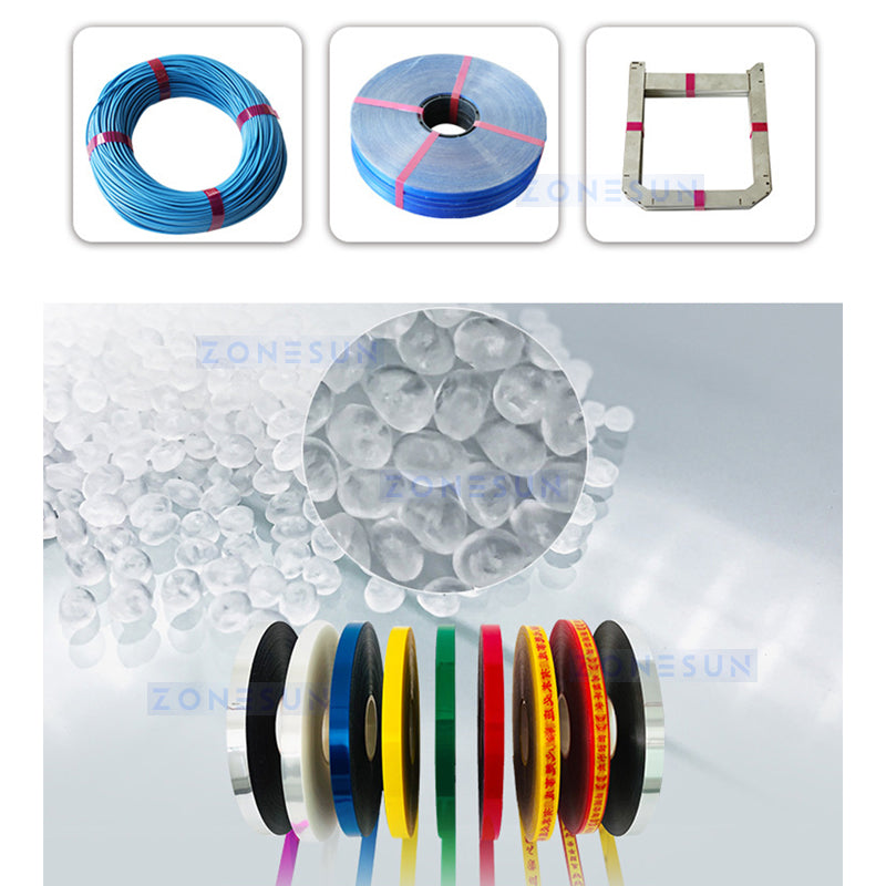 Zonesun ZS‑WTKZ1 Semi‑Automatic OPP Tape Strapping Machine