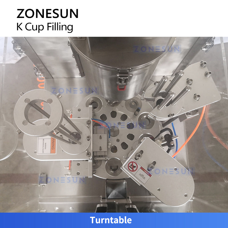Zonesun ZS‑KCFC1 Coffee Capsule Filling and Sealing Machine