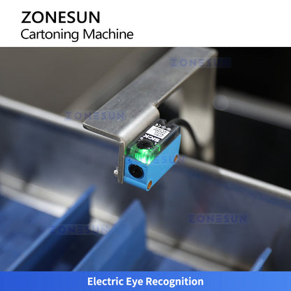 ZONESUN ZS-ZH190 Horizontal Cartoning Machine for Cosmetics & Pharmaceuticals