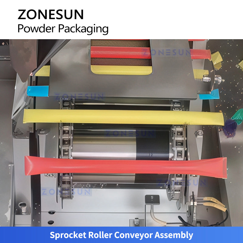 ZONESUN ZS-AFS160 Automatic Straw Powder Filling & Sealing Machine With Auger Pump