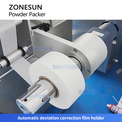 ZONESUN ZS-FSFM2 Dual-Lane Stick Sachet Ultrasonic Powder Filling Sealing Packing Machine