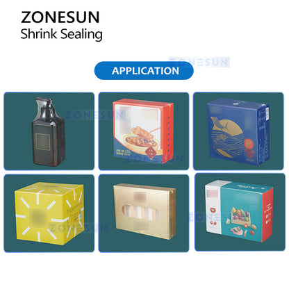 Zonesun ZS-FM400 High-Speed Shrink Wrap Machine for Efficient Packing Automation