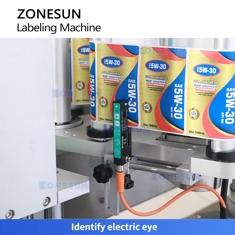 Zonesun ZS-TB822T Dual-Sided Bottle Labeling Machine