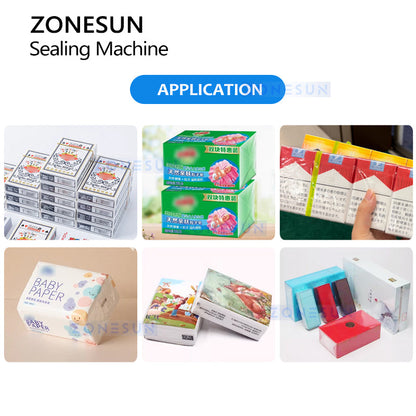 ZONESUN ZS‑FM10 Manual Cellophane Heat Sealer