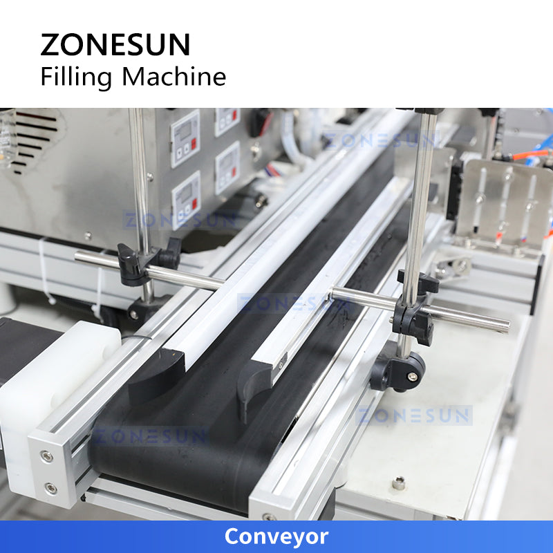 Zonesun ZS-DTMP4 4-Nozzle Automatic Magnetic Pump Liquid Filling Machine for Juice & Oils