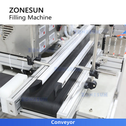 Zonesun ZS-DTMP4 4-Nozzle Automatic Magnetic Pump Liquid Filling Machine for Juice & Oils