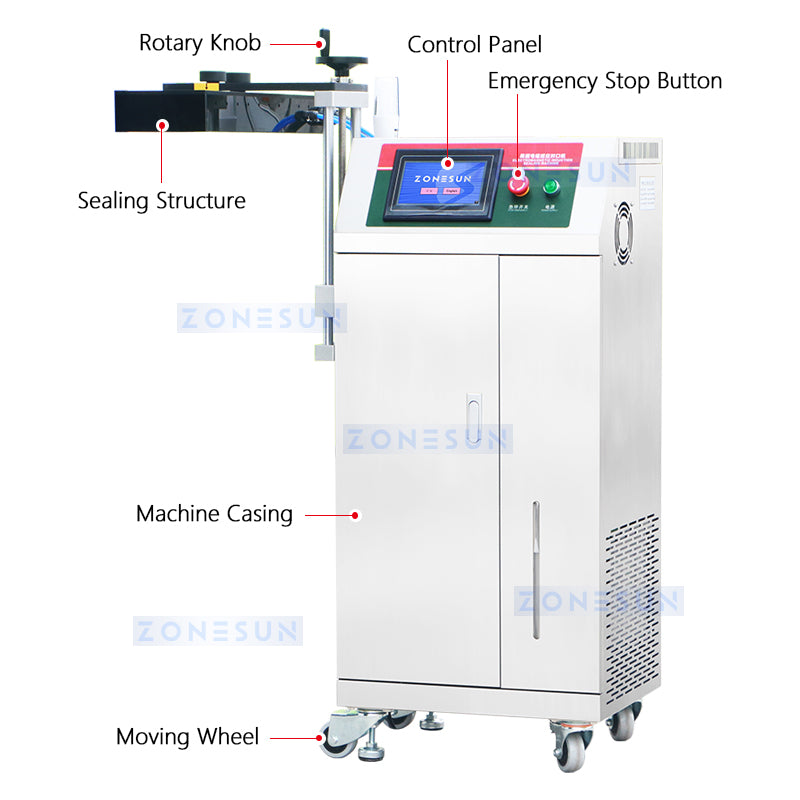 ZOWSUN ZS-FK4000 Water-Cooled Induction Sealer for Bottle Neck Foil