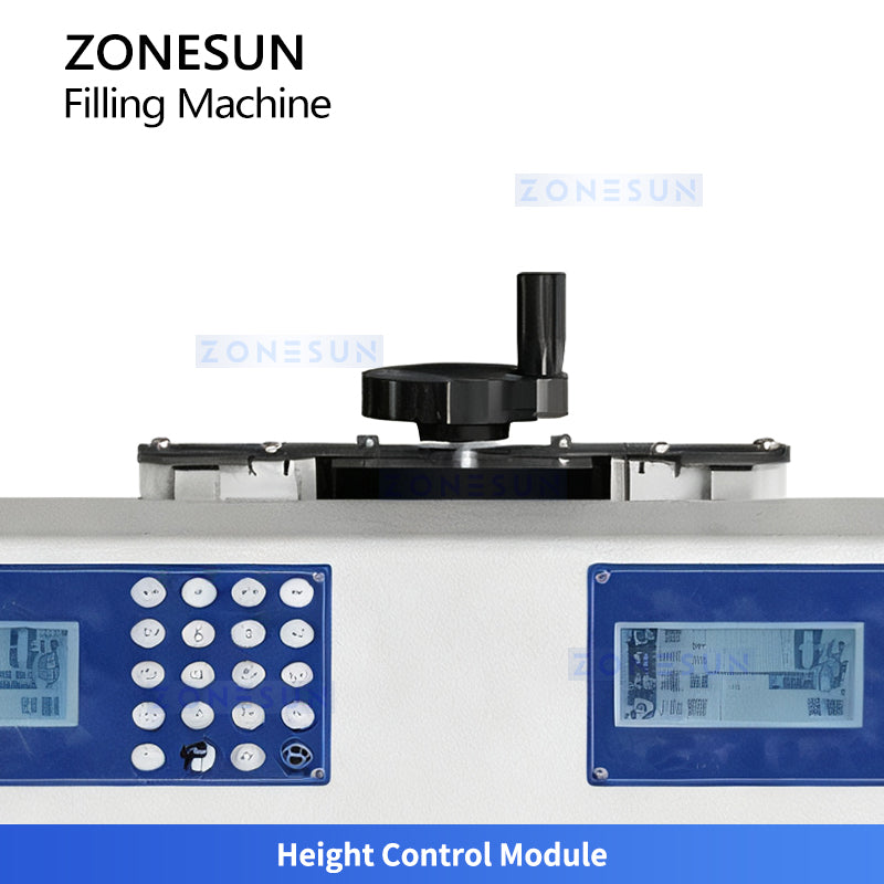 ZONESUN ZS-DTFP2 Semi Automatic Paste Filling Machine for Sauce Cream Honey