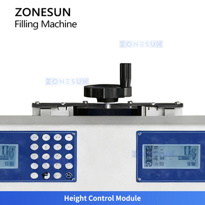 ZONESUN ZS-DTFP2 Semi Automatic Paste Filling Machine for Sauce Cream Honey