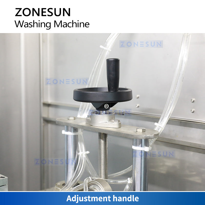 ZONESUN ZS‑WB04 Four‑Head Airjet Bottle Cleaning Machine for High Efficiency