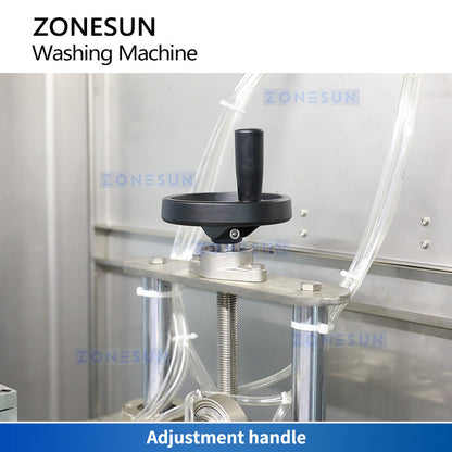 ZONESUN ZS‑WB04 Four‑Head Airjet Bottle Cleaning Machine for High Efficiency