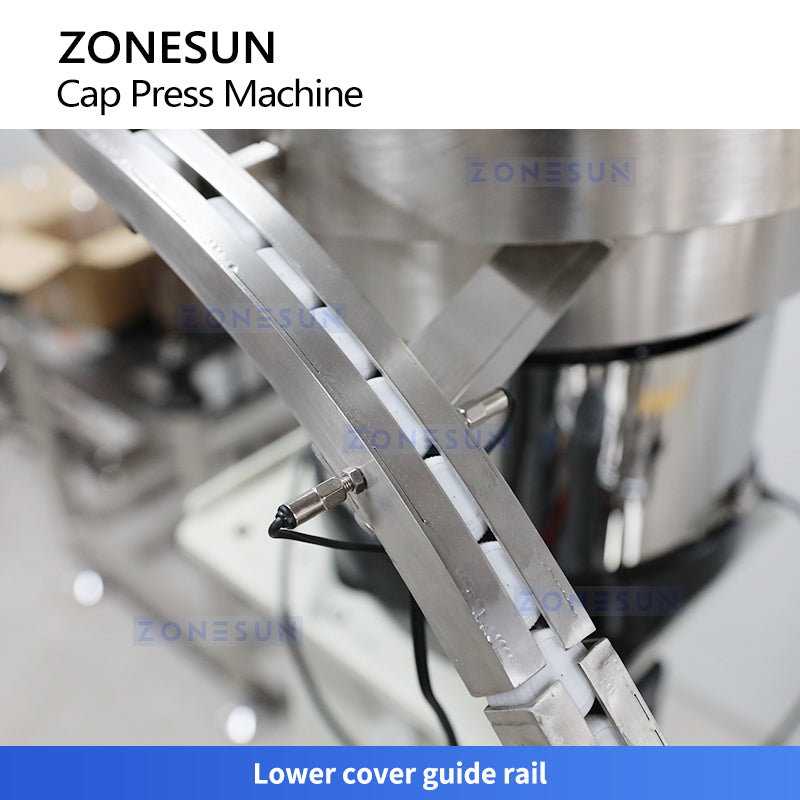 ZONESUN ZS-PG01 Automatic Bottle Cap Pressing Machine for Beverage Bottles