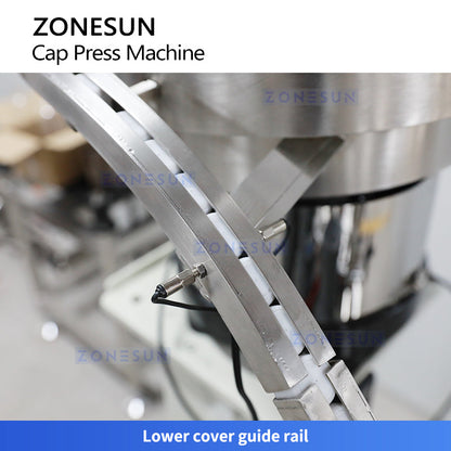 ZONESUN ZS-PG01 Automatic Bottle Cap Pressing Machine for Beverage Bottles