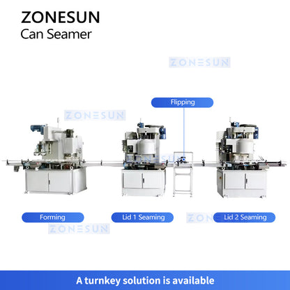 Zonesun ZS-ACS1 Automatic High‑Volume Airtight Can Seamer