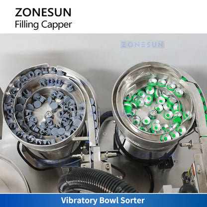 Zonesun ZS-AFX10 Integrated Vial Filling, Stoppering & Capping Machine