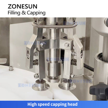 Zonesun ZS-FJFC2 Automatic Dual‑Station Powder Vial Filling &Capping Machine