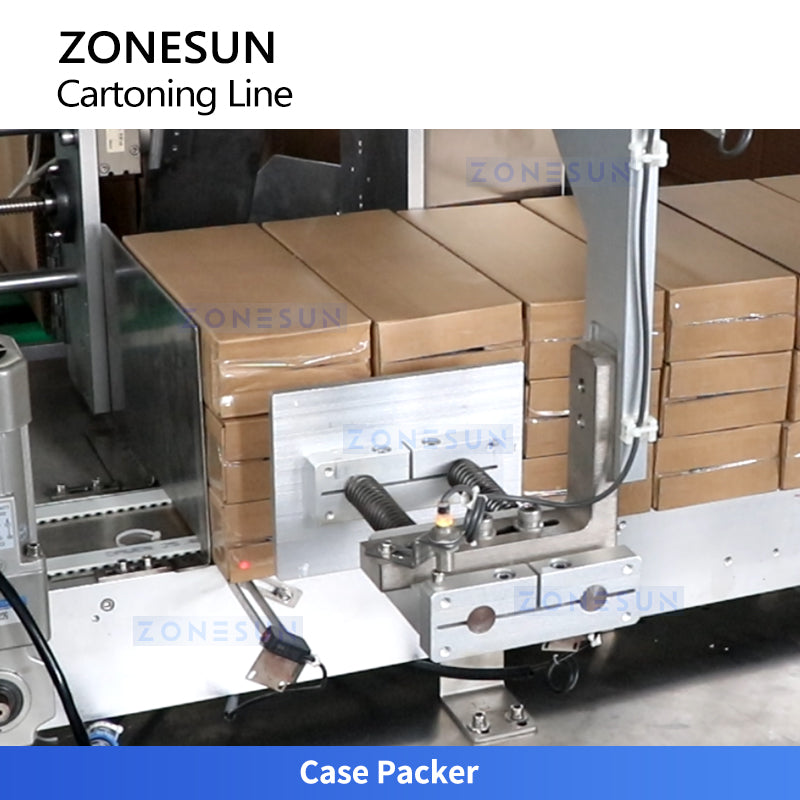 Zonesun ZS-FAL180V5 Cartoning Line with Integrated Packing and Sealing