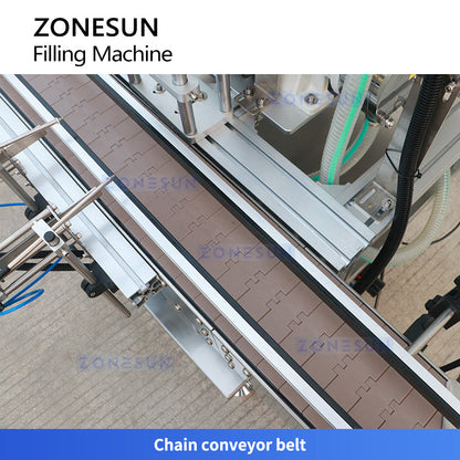 ZONESUN ZS-DTGT800U2 Rotor Pump Paste Filling Machine for Peanut Butter